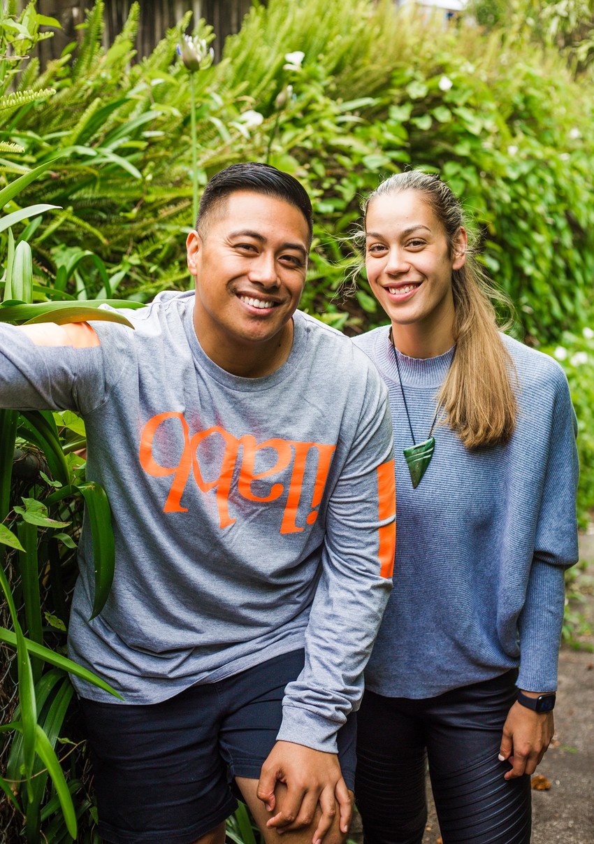 Johnson and his co-host, Silver Fern Maia Wilson