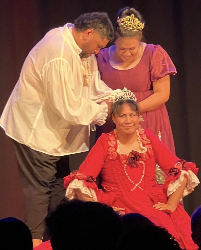  Bubbah’s 'Pure Mature' show ends with the ultimate punishment: the haircut. Photo/PMN News Mary Afemata