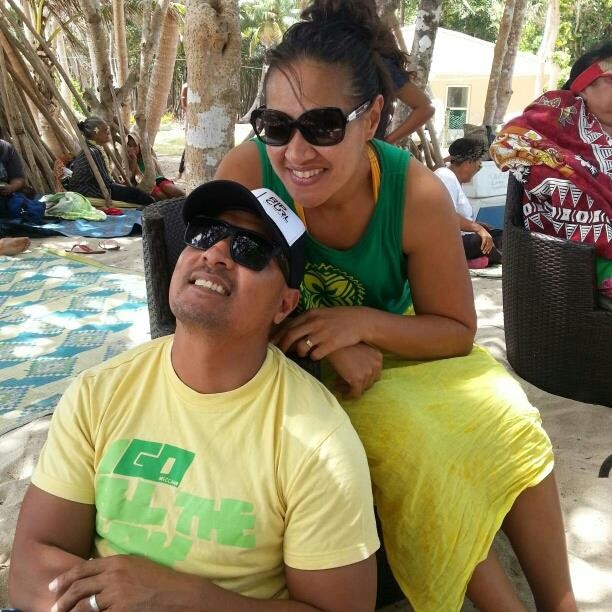 Rose & her husband Tavake