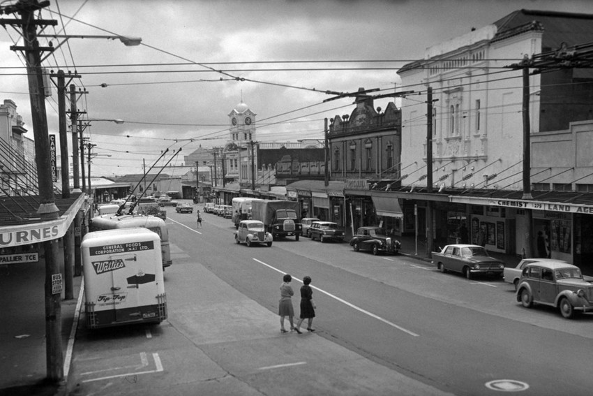 Grey Lynn in the 1970s, not far from where the then Polynesian Panthers Party would set up their Ponsonby headquarters.