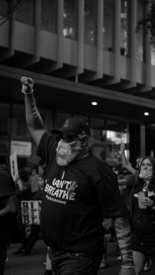 Black Lives Matter March, Brisbane, 06 Jun 20 - Full photo set credit/copyright to: Dray Parker