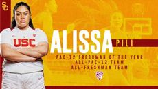 ALISSA PILI - PAC-12 FRESHMAN OF THE YEAR RECIPIENT 