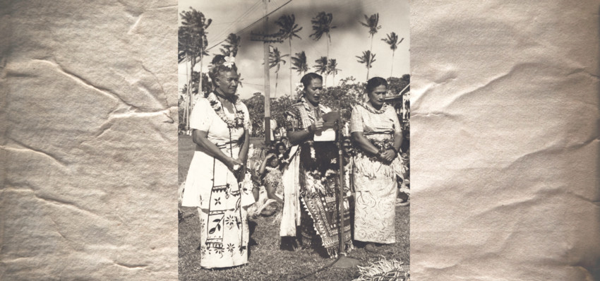 Masiofo Samoa 1951 (PC: Alexander Turnbull Library)