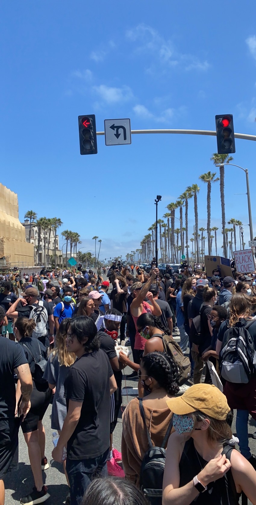 Black Lives Matter march, Huntington Beach, California, 07 June 20 - Full Photo Set credit/Copyright to: Celina Sosefina Yandall