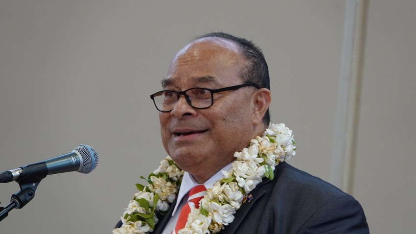 Tongan Prime Minister Pohiva Tu'i'onetoa