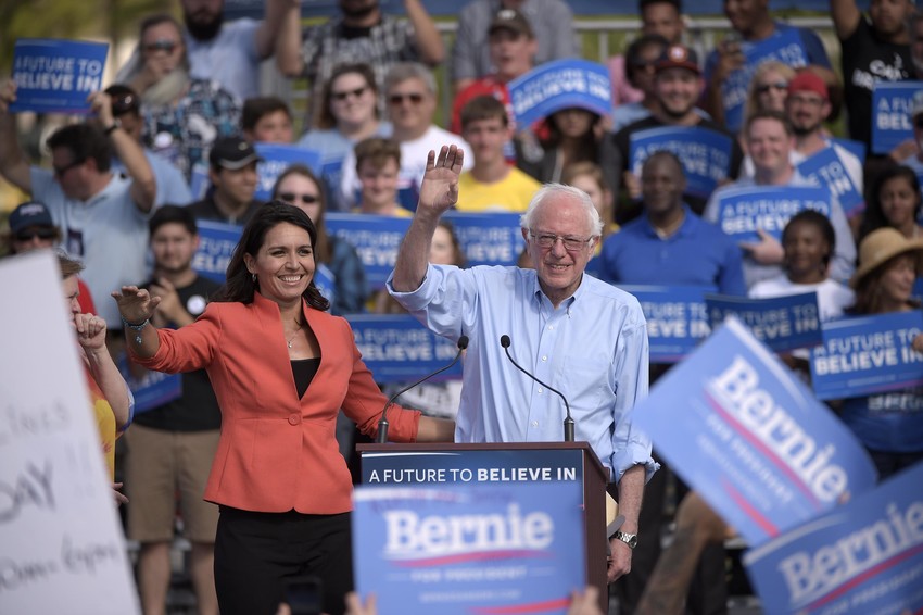 Tulsi endorses Bernie Sanders