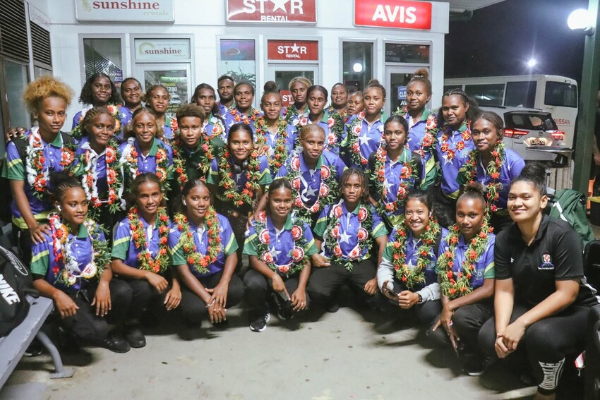 Solomon Islands U-19 Football Team Arrive in Tonga (PC: Tonga Football)