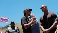 DWAYNE 'THE ROCK' JOHNSON VISITS MAUNA KEA 