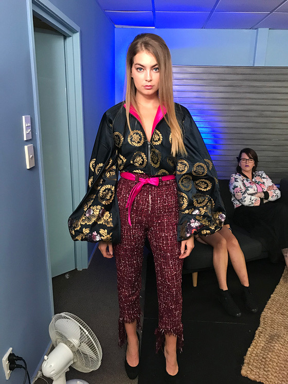 Beaus Streetwear design on Project Runway