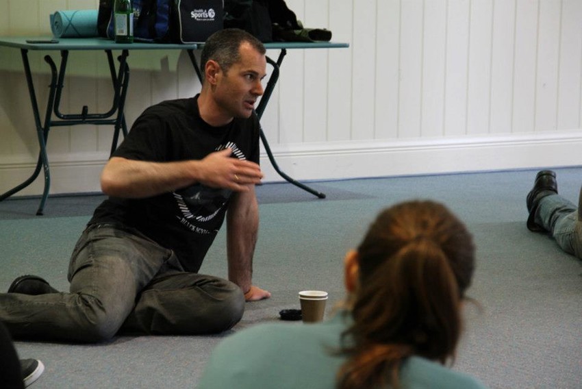 Toa Fraser giving some sound advice on how to work with actors at the 'Directors working with Actors' Masterclass this weekend.