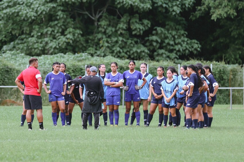 Tongas Junior Mataliki Preparing for the Qualifiers (PC: Tonga Football)