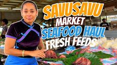 Savusavu Market Seafood Haul With Talei | Fresh Feeds