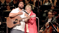 Ipu Laga’aia steals the show at the Gala Concert in the Presence of Dame Kiri Te Kanawa