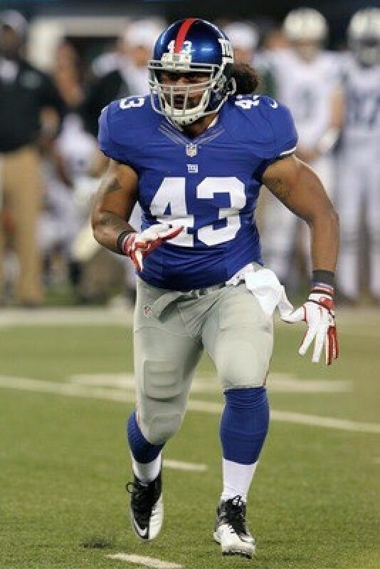 Manumalo, Outside Linebacker for the NY Giants