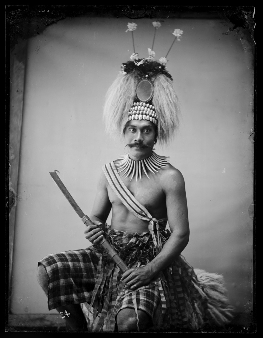 Talolo, 1890-1894, Samoa, by Thomas Andrew. Te Papa (C.001558)