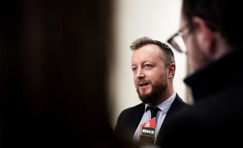 Labour's housing spokesperson, Kieran McAnulty. Photo: RNZ / Samuel Rillstone