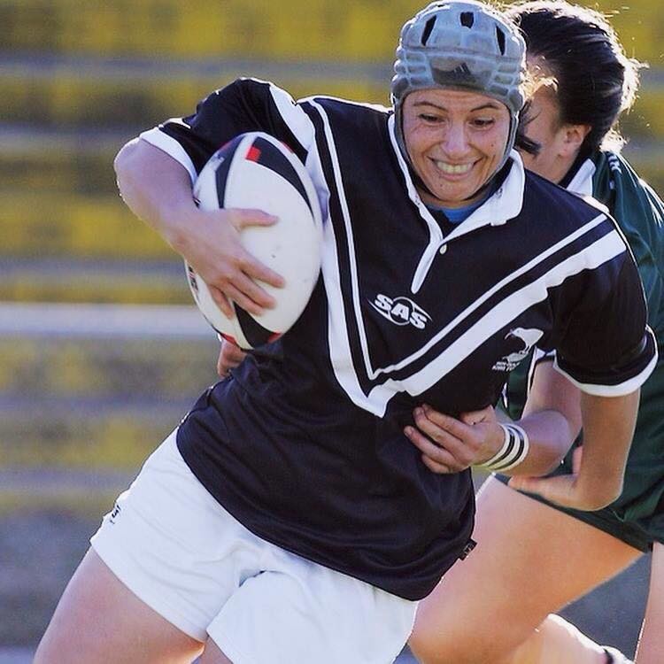 Lorina in action for the kiwis
