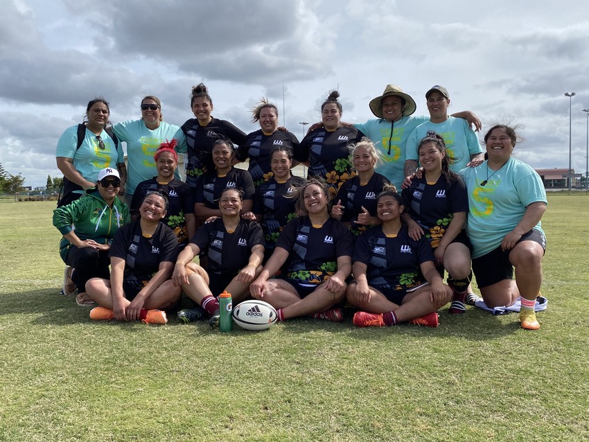 Wellington Barbarians Open Womens Tight 5 champs