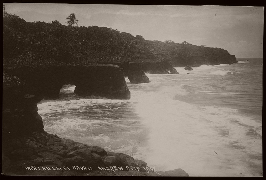 Papa Lau Lelei Savai'i. Photo by Thomas Andrew