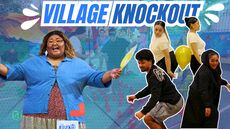 Chest-To-Chest Battle On Village Knockout