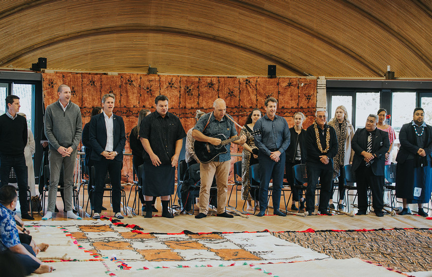 NZRU Welcome with whakatau, karakia and waiata before the ava usu ceremony