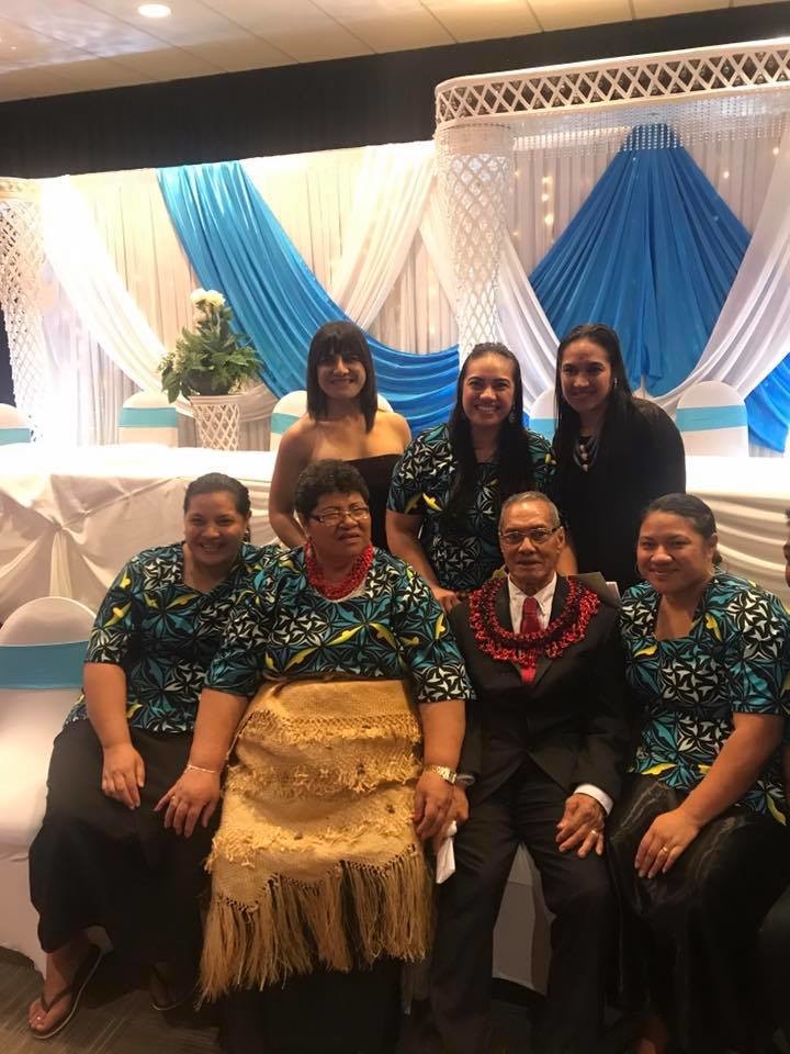 Rose with her sisters & parents