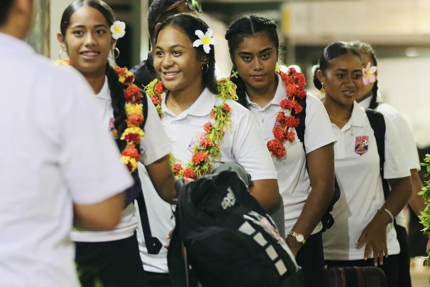 American Samoa U-19s Football Team Arrive in Tonga (PC: Tonga Football)