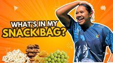 What's In My Snack Bag | Women's Rugby Edition