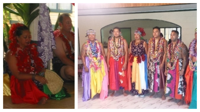 L - Misatauveve Saofa'i, Siumu, 2004 receiving the title along with my cousin Phillip Moore. R - Lupematasila Saofa'i, Falelatai, 2020