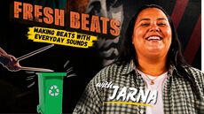 How To Make Music With A Rubbish Bin | Fresh Beats