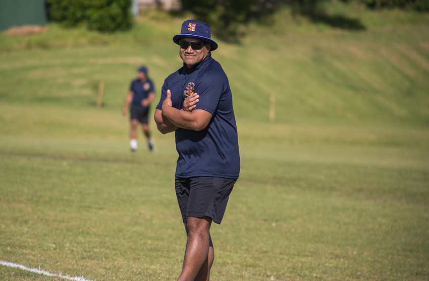 St Pauls old boy and Rugby League coach Junior Fiu