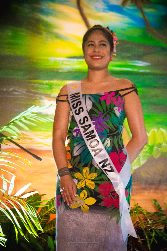 4th runner up - Miss Samoa NZ