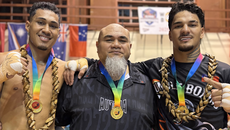 Samoa’s New Boxing Stars Shine at Fight for Independence 64