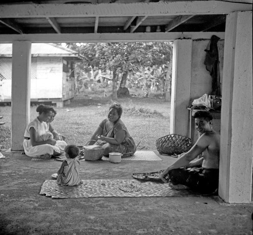 Photo from the Pisa household in Apia.