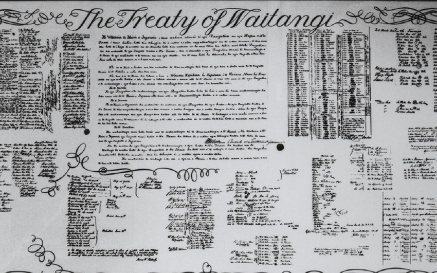 The treaty of Waitangi