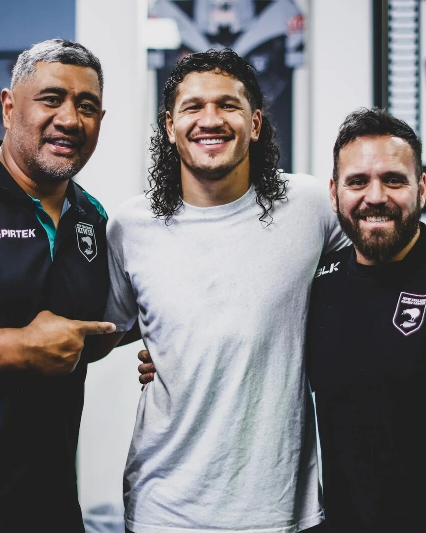 L-R Ali Lauitiiti, Dallin Watene-Zalezniak & Cliff Thompson. Photo supplied