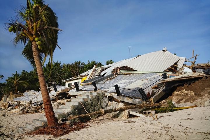 Ruins of Vakaloa Resort, West Tongatapu. Photo Credit Todd Henry Photo