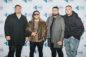 Harry Crichton, Lawd Lance, Christian Brown and Josh Auina