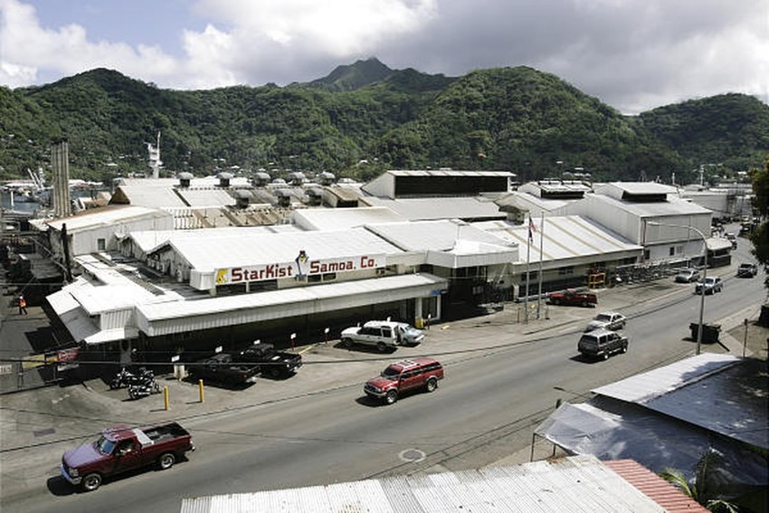 Tuna cannery in American Samoa