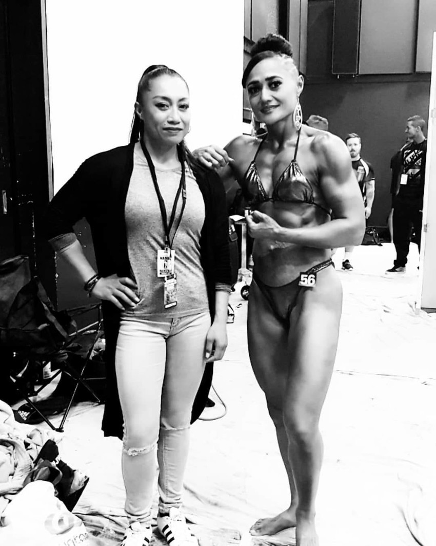 My friend Seta Vaisigano who inspired me to get into bodybuilding