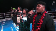 Tone6 - Samoan & New Zealand national anthems at the Joseph Parker vs Junior Fa fight night 