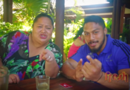 Panirazzi at the Manu Samoa Vs. All Blacks Game