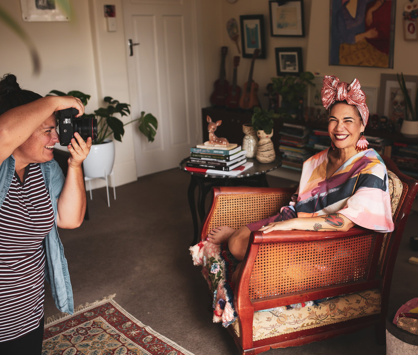 Behind the Scenes with NUKU I Kim Tairi I Photo: Taylor Aumua