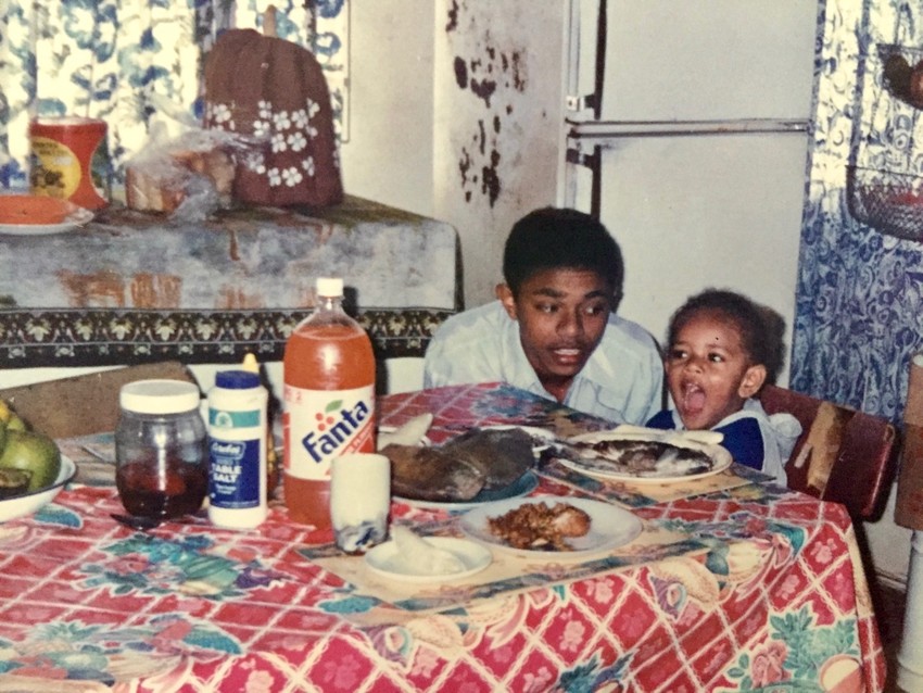 Anne & her brother