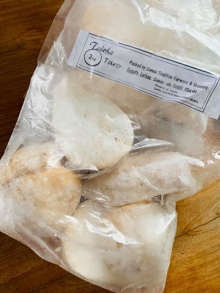 FROZEN, UMU BAKED BREADFRUIT FOR EXPORT —