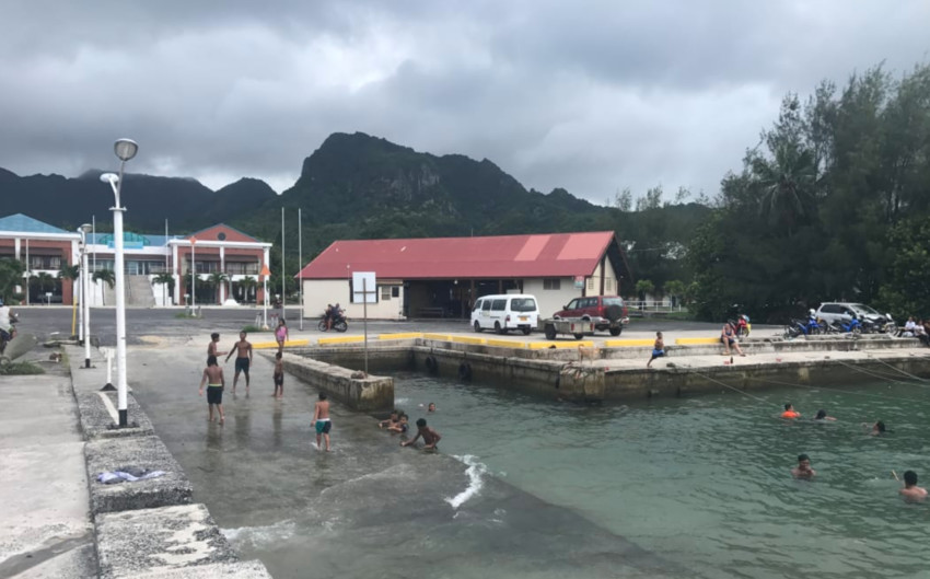 Avarua foreshore as it is now Photo Credit: Harthill PR