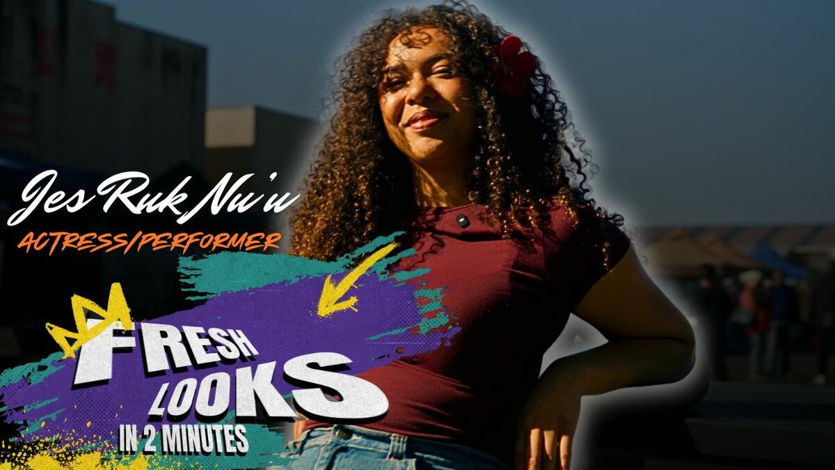 Jessica Rucks Model Actress Jessica Ruck Nu'u Breaks Fashion Down | Fresh Looks In 2 Mins ...