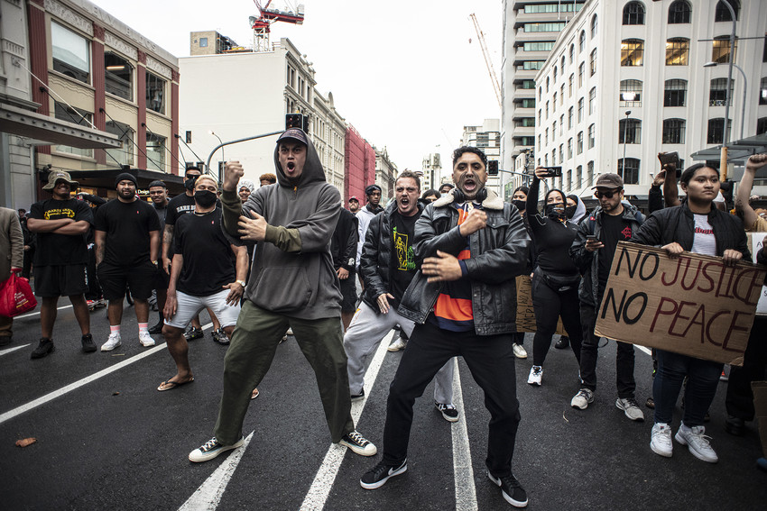 Black Lives Matter March, Auckland, 01 June 20 - Full Photo Set Credit/Copyright to: Raymond Sagapolutele