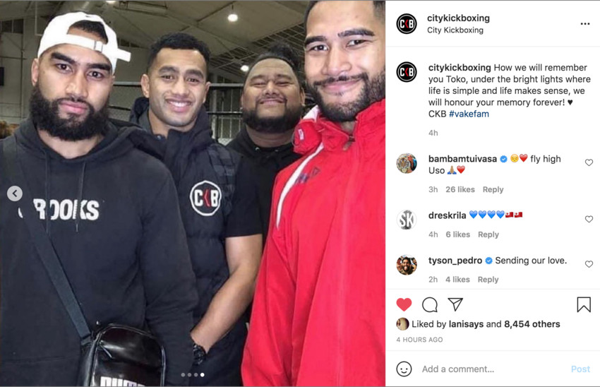 City Kickboxing remember Fau on Instagram