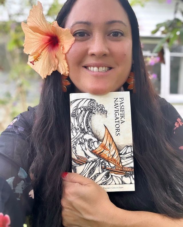 Tua Emma Gillies - Cover artist of Pasifika Navigation